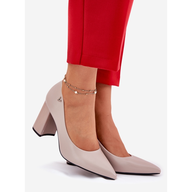 Pompe elegante pe Vinceza 62220 Pilon Grey gri 1