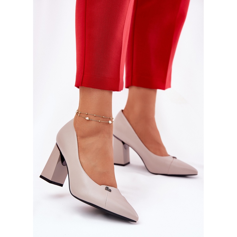 Pompe pe postul elegant Vinceza 62224 Grey gri 2