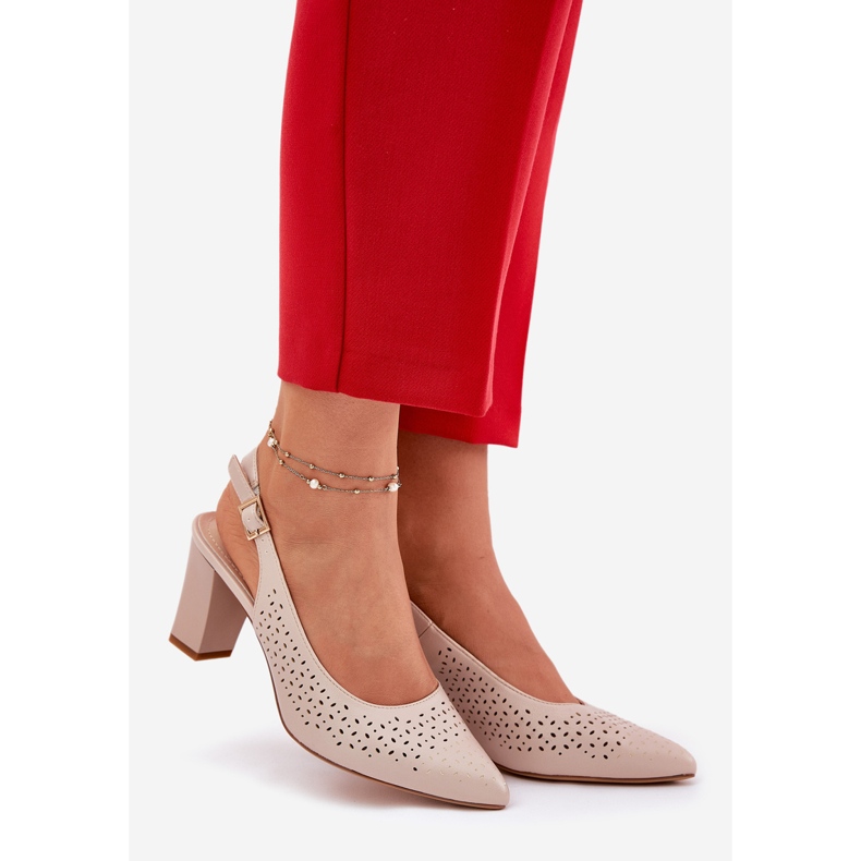 Sandale deschise cu degetele de la picioare pe Sergio Leone SK163 Sergio SK163 Post bej 1