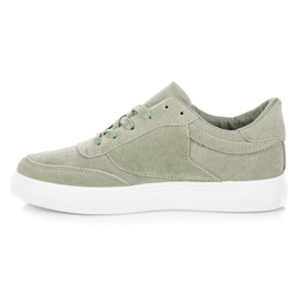 Pantofi de sport pe platformă verde 1