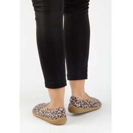 Olivier Femei Minimalist Minimalist Slid 1308Pol Leopard maro 2