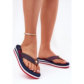 FLIP -FLIP -FLOPS FLIP -FLOPS ON PENGE BIG STAR RR274A126 NAVY BLUE albastru 2