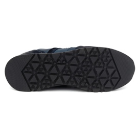 Antex Pantofi cu șireturi din piele pentru bărbați Sport Style 310GT albastru 5