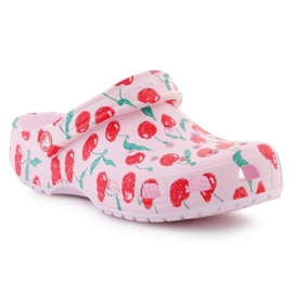 CROCS Classic Fresh Fruits blochează 211008-6W roz 1 CROCS Classic Fresh Fruits blochează 211008-6W roz 1
