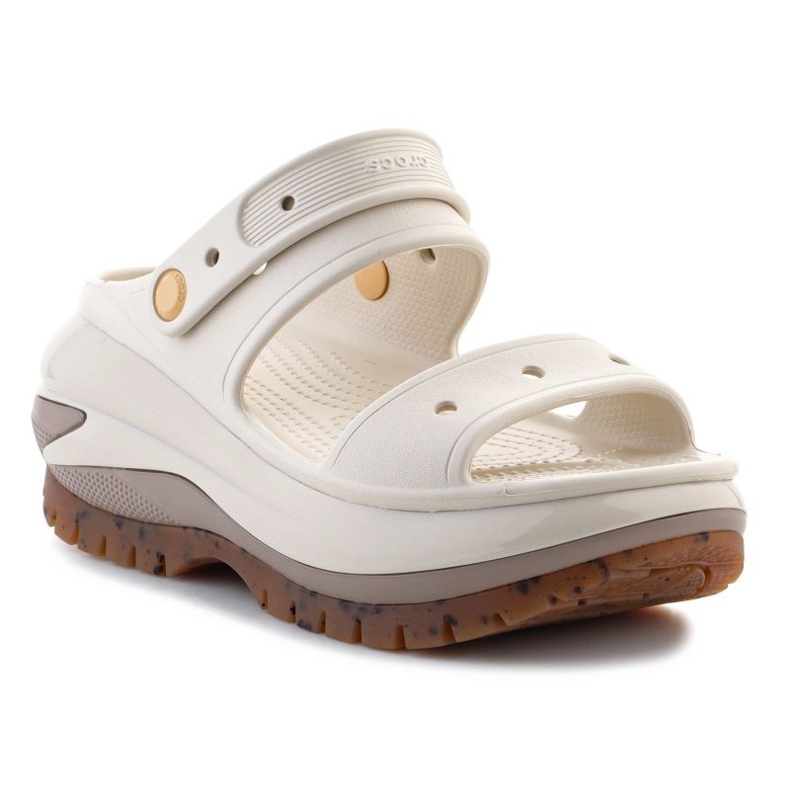 CROCS Classic Mega Crush CLOG 207989-214 FLIP-FLOPS bej 1