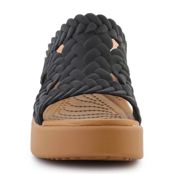 CROCS BROOKLYN WOVEN SIDE HEEL 209979-001 FLIP-FLOPS negru 2 CROCS BROOKLYN WOVEN SIDE HEEL 209979-001 FLIP-FLOPS negru 2