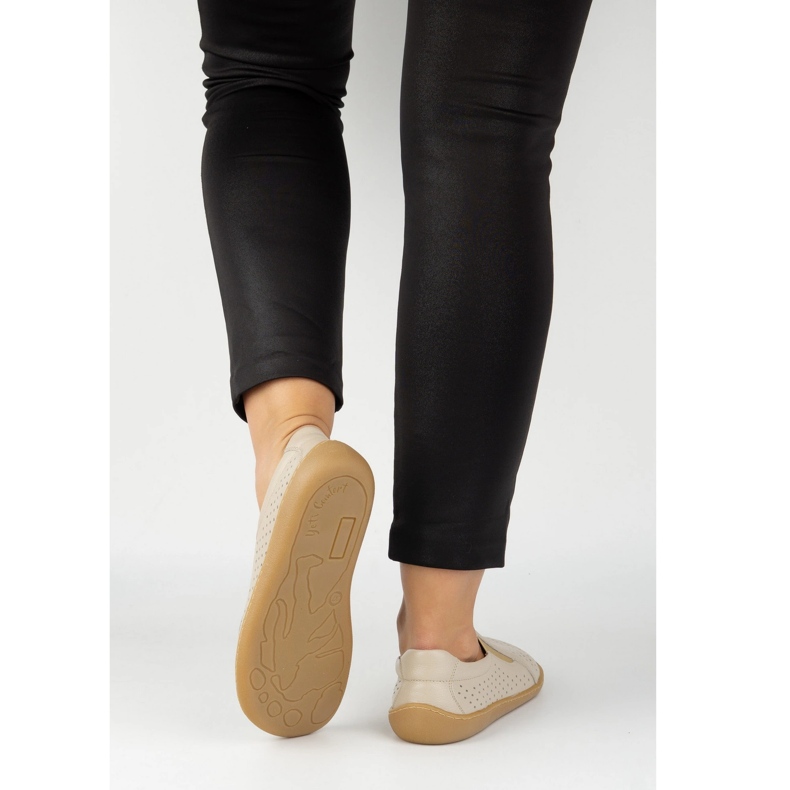 Olivier Femei desculțuri minimaliste deschise alunecare 1308pol bej 1