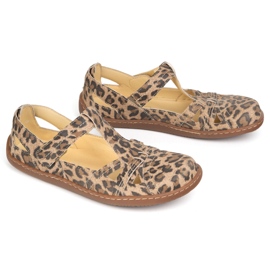 Pantofi Barefoot Ultra -light Olivier 1285 Leopard Leopard Print bej 3