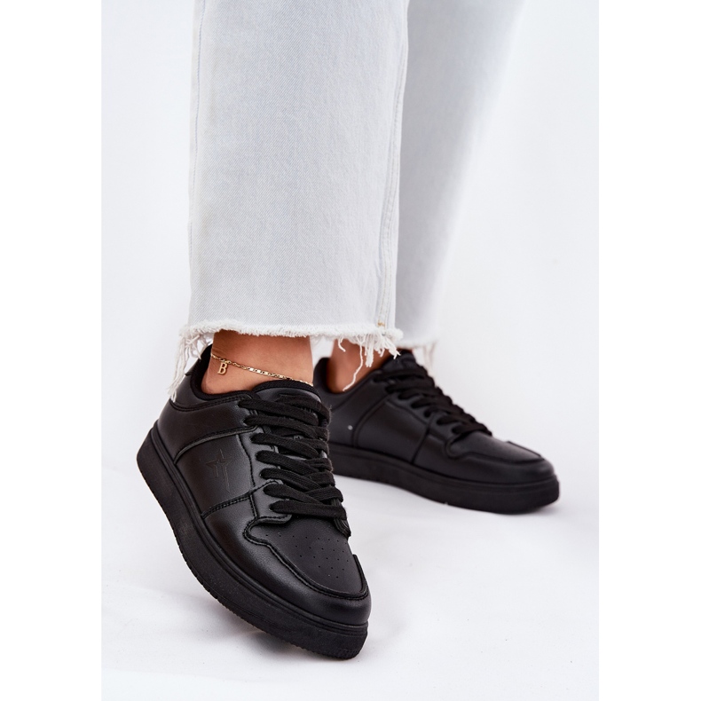 Adidași pentru femei Big Star RR274A242 Hi-Poly System Black negru 2
