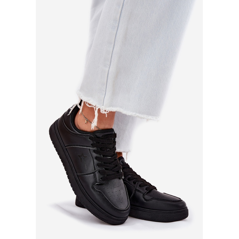 Adidași pentru femei Big Star RR274A242 Hi-Poly System Black negru 1