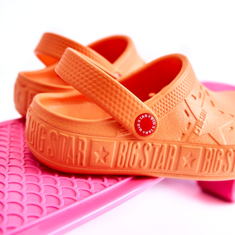 Flip Flip Flip Flops Big Star II375008 Orange portocale 4 Flip Flip Flip Flops Big Star II375008 Orange portocale 4