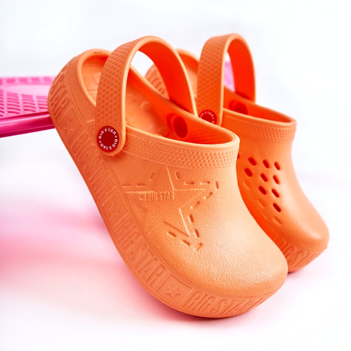 Flip Flip Flip Flops Big Star II375008 Orange portocale 3 Flip Flip Flip Flops Big Star II375008 Orange portocale 3