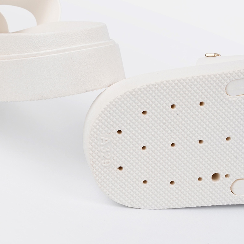 Seastar Flip -flops alb pentru femei pe platformă 1