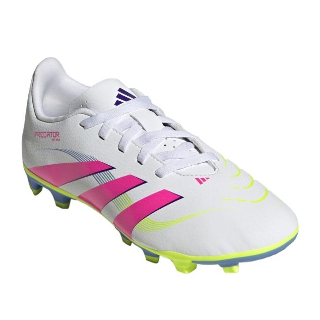Pantofi de fotbal Adidas Predator FG/MG ID3810 alb 1