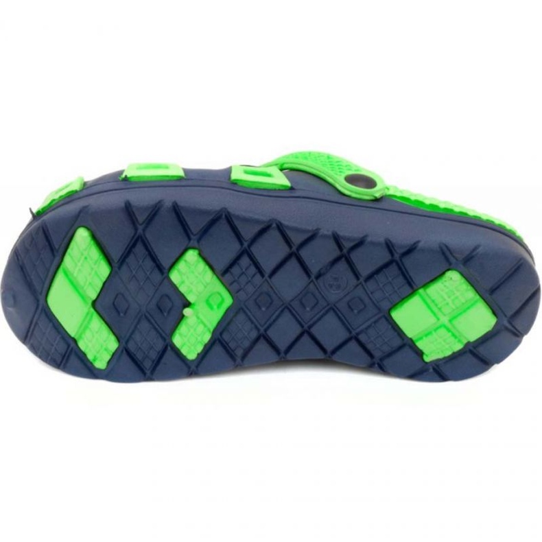 Aqua-Speed Flip-Flip Flops pentru copii Silvi Jr Kol 48 Green Navy Blue albastru 3