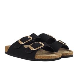 Clapele negre ale femeilor Lee Cooper LCW-25-35-3486LA negru 1