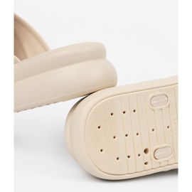 Seastar Flip -flop -uri pentru femei ușoare pe platformă bej 5