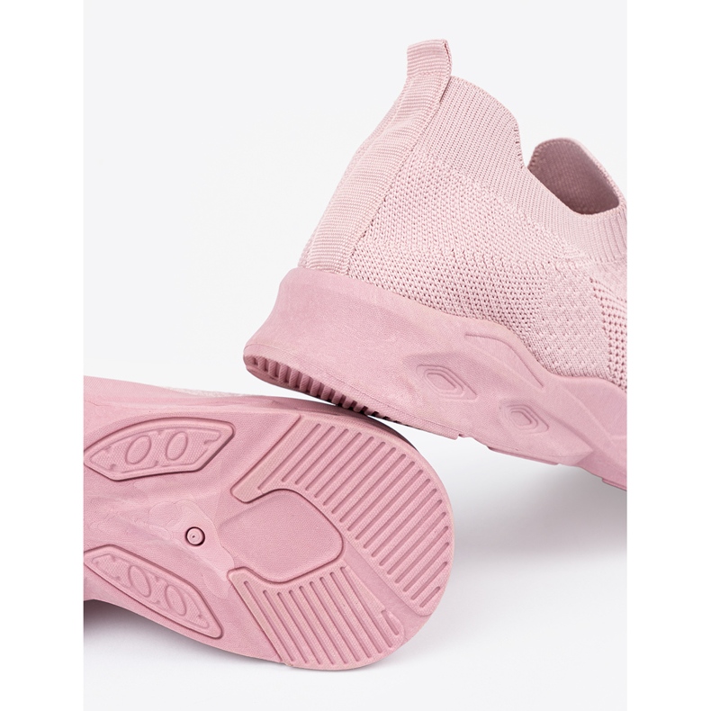 Pantofi sport cu șosete roz 1