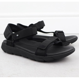 Sandale pentru bărbați Black Velcro Rieker 20850-00 negru 1 Sandale pentru bărbați Black Velcro Rieker 20850-00 negru 1