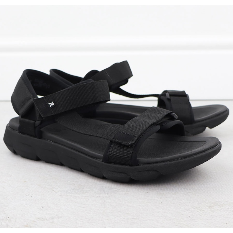 Sandale pentru bărbați Black Velcro Rieker 20850-00 negru 1 Sandale pentru bărbați Black Velcro Rieker 20850-00 negru 1