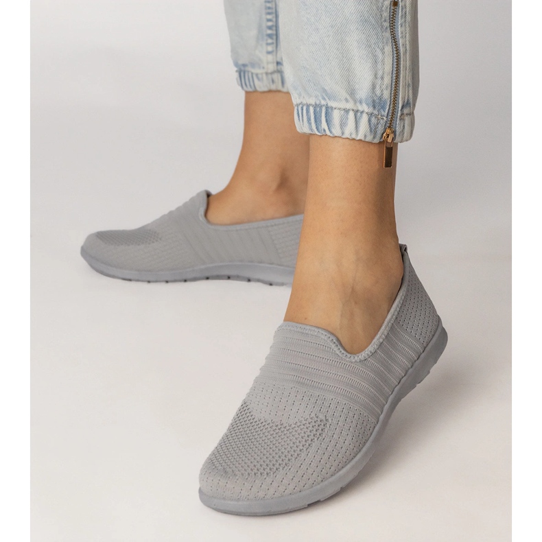 Adidașii pentru femei cenușii gri 1