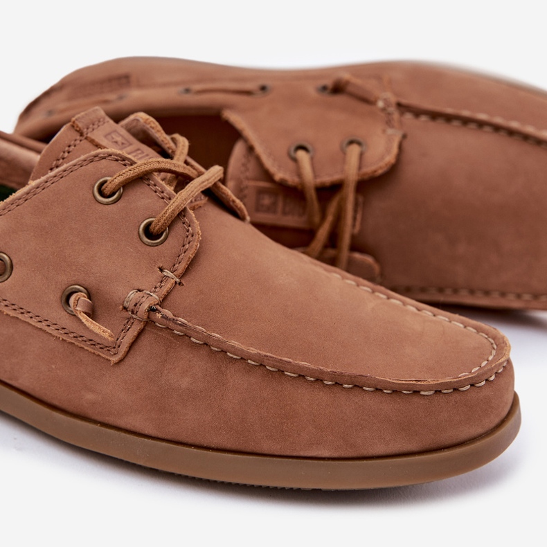 Big Star RR174162 Plăceri din piele pentru bărbați pentru cămile maro 2