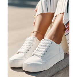 Adidaje materiale pentru femei Big Star RR274405 Alb 2