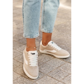 Adidași pentru femei Lee lian Femei Low 50251005.33f bej 2