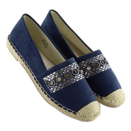 Espadrile bleumarin SK135 DK.BLUE albastru marin 2