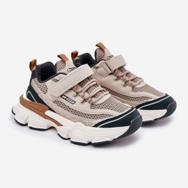 Pantofi sport sport pentru adidași pentru bej velcro 1