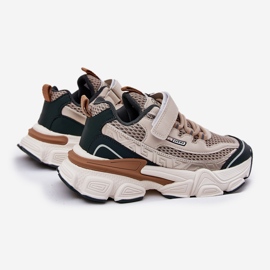 Pantofi sport sport pentru adidași pentru bej velcro 2