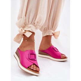 Femei Flip Flops Artiker 56C2147 Fuchsia roz 2