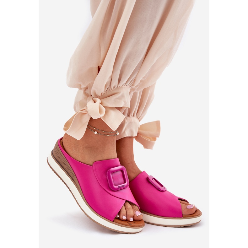 Femei Flip Flops Artiker 56C2147 Fuchsia roz 1