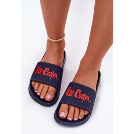 Papuci pentru femei Lee Cooper LCW-25-07-3524L Blue Navy albastru 2