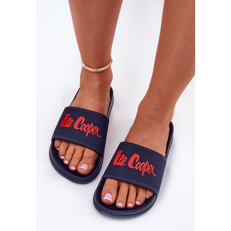 Papuci pentru femei Lee Cooper LCW-25-07-3524L Blue Navy albastru 2