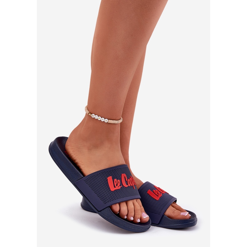 Papuci pentru femei Lee Cooper LCW-25-07-3524L Blue Navy albastru 1
