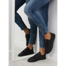 Tenisi negri de damă moi NB190P Negri negru 1