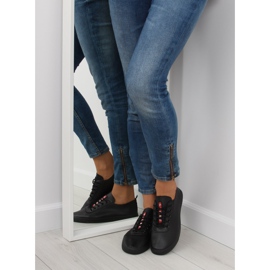 Tenisi negri de damă moi NB190P Negri negru 2