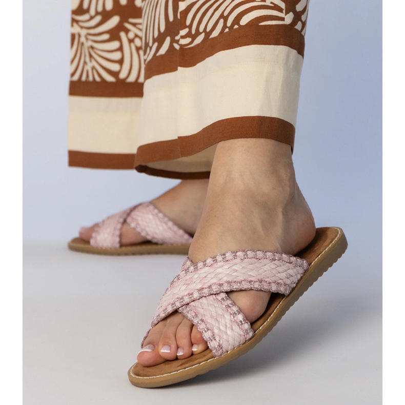 Papuci pentru femei roz pentru femei 2