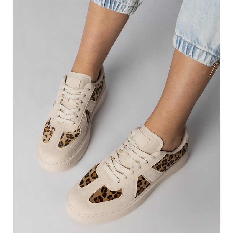 Adidașii pentru femei bej-pantter 2