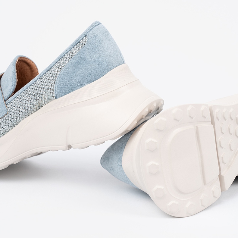 Seastar Pantofi albaștri pe o talpă groasă albastru 1