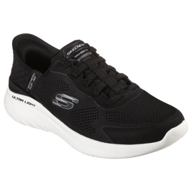 Pantofi Skechers Slip-Inss Bound 2.0. A apărut 232459-BKW negru 1