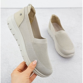 Pantofi sport pentru femei bej Vinceza 87719 1