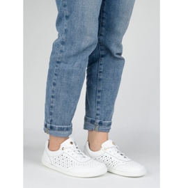 Olivier Femei desculțuri Minimaliste Minimaliste 1769Pol OpenWork White alb 1 Olivier Femei desculțuri Minimaliste Minimaliste 1769Pol OpenWork White alb 1