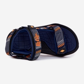 Sandale pentru copii Lee Cooper LCW-25-34-3571K Blue Navy albastru 2 Sandale pentru copii Lee Cooper LCW-25-34-3571K Blue Navy albastru 2