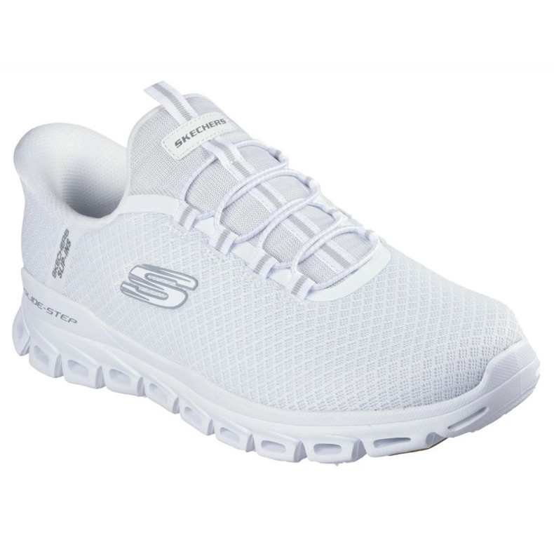 Skechers Slip-Inss: Glide-Step-Noxus 233010 Wht pantofi alb 1