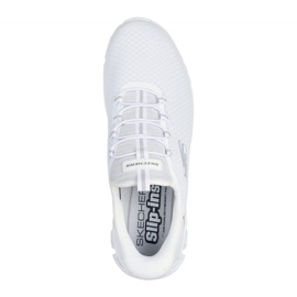 Skechers Slip-Inss: Glide-Step-Noxus 233010 Wht pantofi alb 2