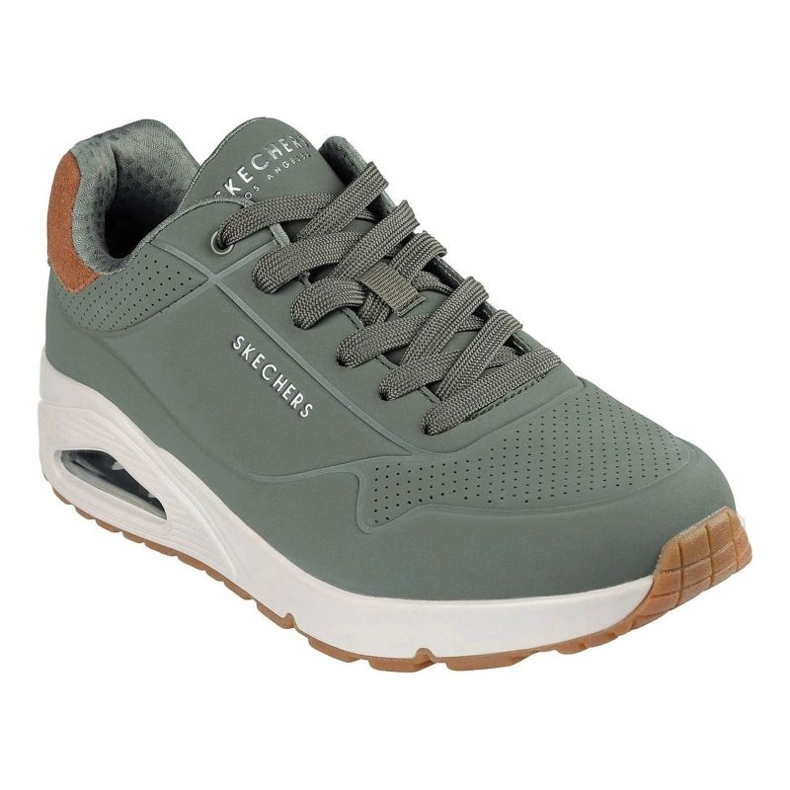 Skechers Uno se potrivesc pe pantofi AIR 183004-OLV verde 1
