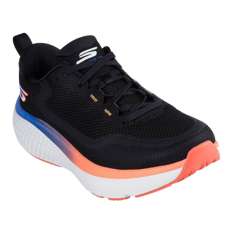 Pantofi de alergare Skechers merg pe Supersonic Max 246086-BKMT negru 1