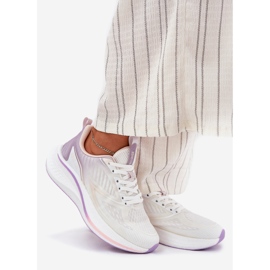 Pantofi sport pentru femei Big Star RR274A161 Sistem alb Hi-Poly 1